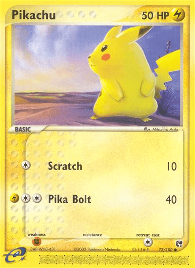 Pikachu: Sandstorm