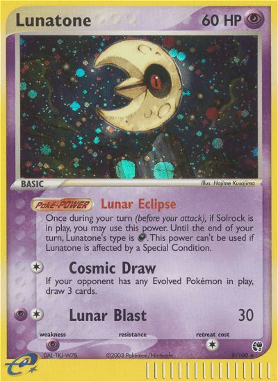 Lunatone: Sandstorm
