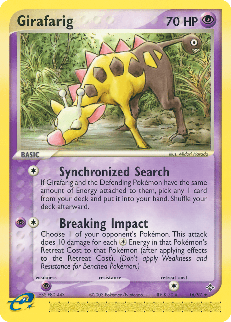 Girafarig: Dragon