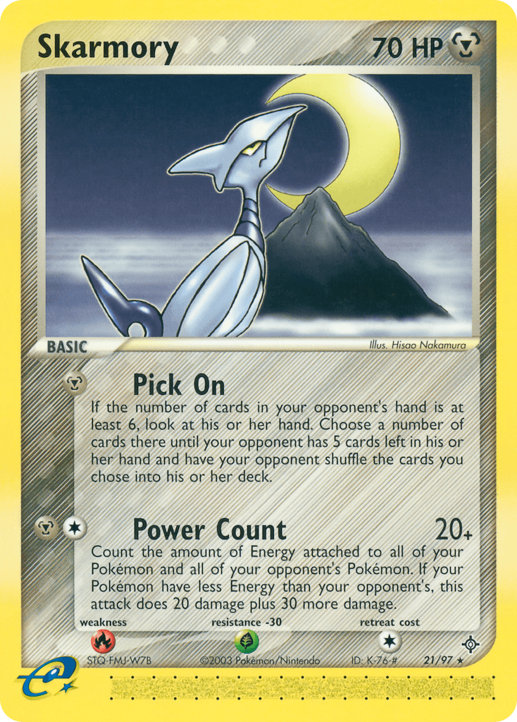 Skarmory: Dragon