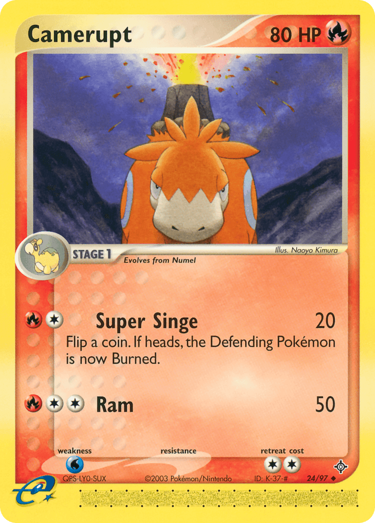 Camerupt: Dragon