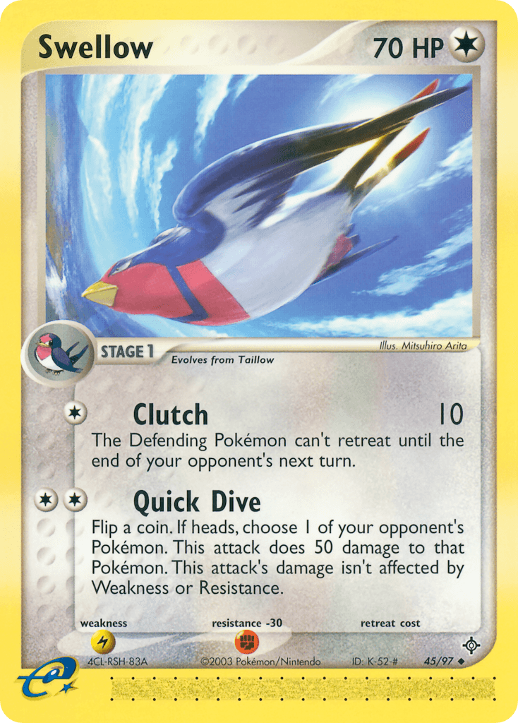 Swellow: Dragon