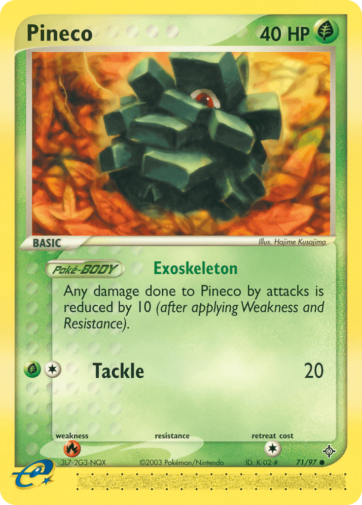 Pineco: Dragon