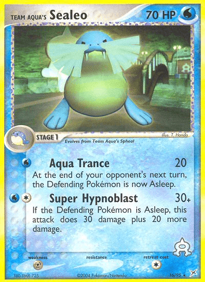 Team Aqua's Sealeo: Team Magma vs Team Aqua