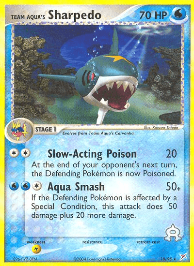 Team Aqua's Sharpedo: Team Magma vs Team Aqua