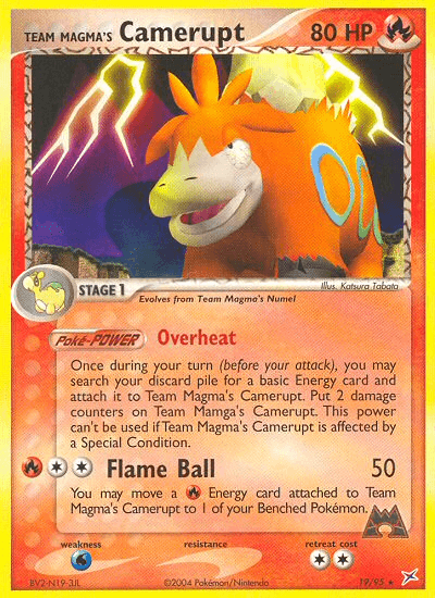Team Magma's Camerupt: Team Magma vs Team Aqua