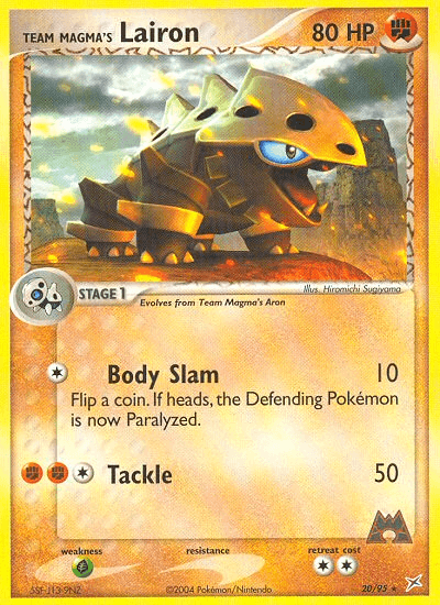Team Magma's Lairon: Team Magma vs Team Aqua