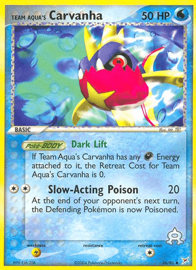 Team Aqua's Carvanha: Team Magma vs Team Aqua