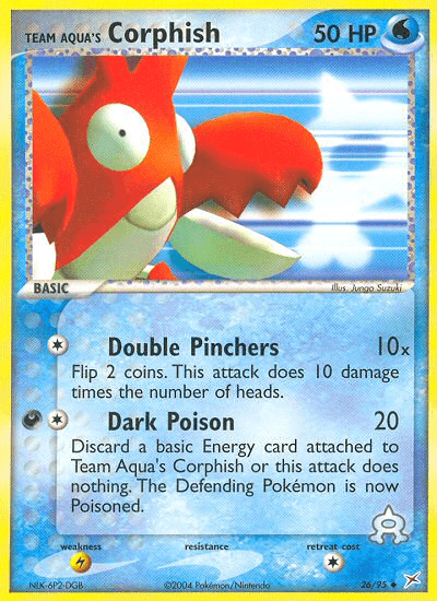Team Aqua's Corphish: Team Magma vs Team Aqua