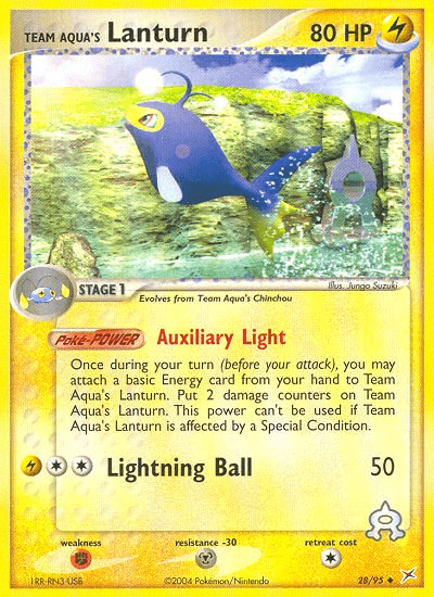 Team Aqua's Lanturn: Team Magma vs Team Aqua
