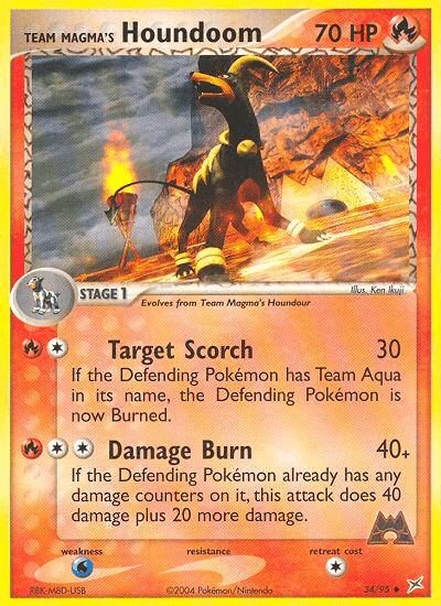 Team Magma's Houndoom: Team Magma vs Team Aqua