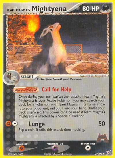 Team Magma's Mightyena: Team Magma vs Team Aqua