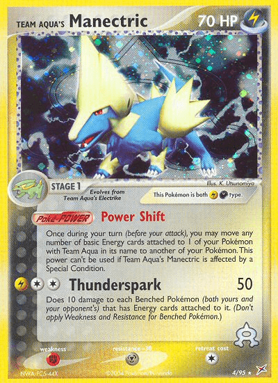 Team Aqua's Manectric: Team Magma vs Team Aqua