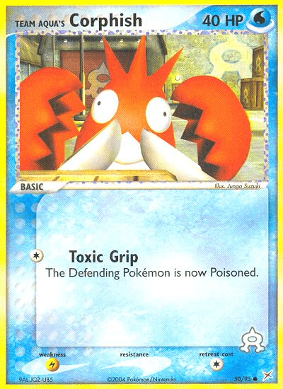 Team Aqua's Corphish: Team Magma vs Team Aqua