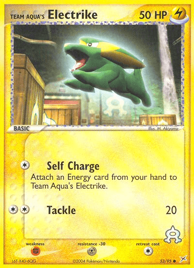 Team Aqua's Electrike: Team Magma vs Team Aqua