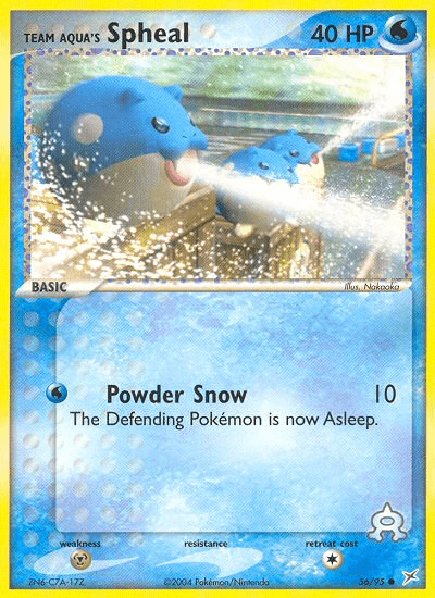 Team Aqua's Spheal: Team Magma vs Team Aqua