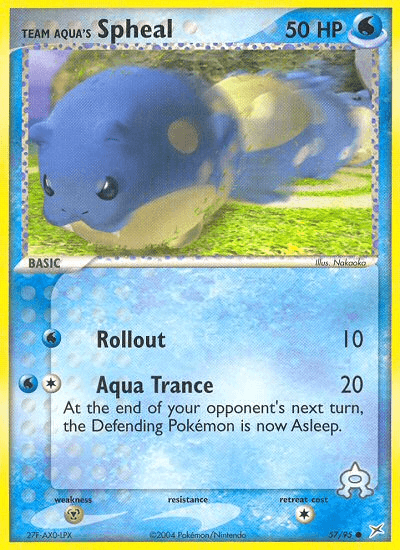Team Aqua's Spheal: Team Magma vs Team Aqua