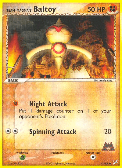 Team Magma's Baltoy: Team Magma vs Team Aqua