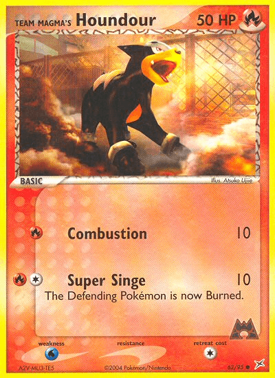 Team Magma's Houndour: Team Magma vs Team Aqua