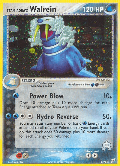 Team Aqua's Walrein: Team Magma vs Team Aqua