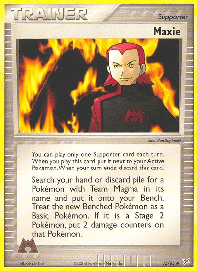 Maxie: Team Magma vs Team Aqua