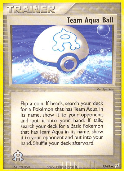 Team Aqua Ball: Team Magma vs Team Aqua