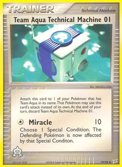 Team Aqua Technical Machine 01: Team Magma vs Team Aqua