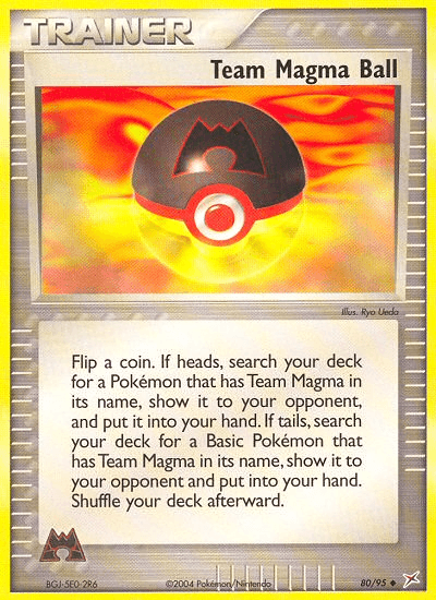 Team Magma Ball: Team Magma vs Team Aqua