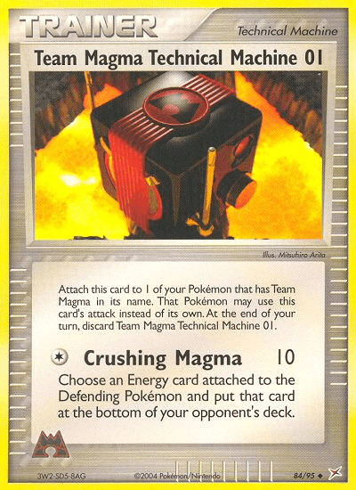 Team Magma Technical Machine 01: Team Magma vs Team Aqua