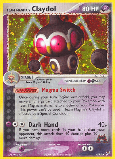 Team Magma's Claydol: Team Magma vs Team Aqua