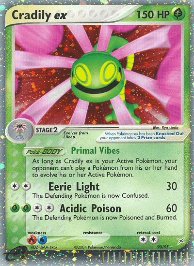 Cradily ex: Team Magma vs Team Aqua