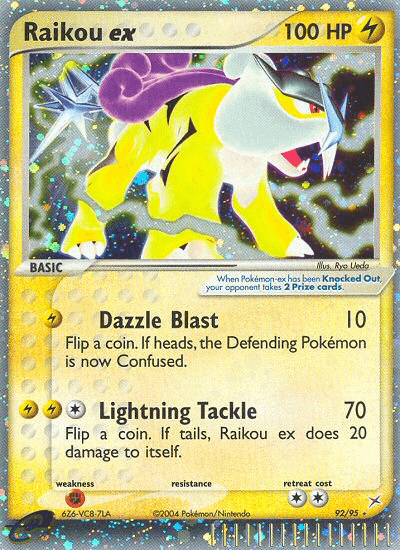 Raikou ex: Team Magma vs Team Aqua