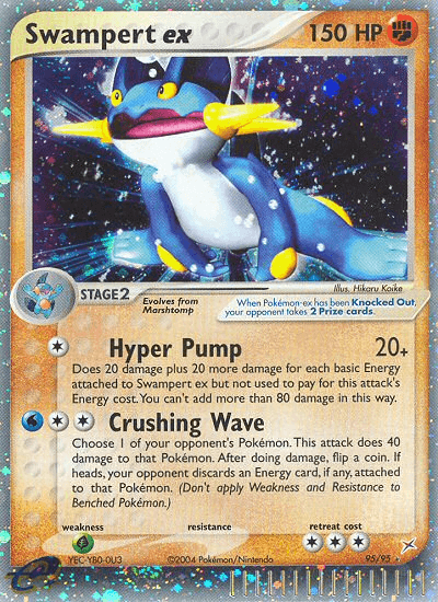 Swampert ex: Team Magma vs Team Aqua