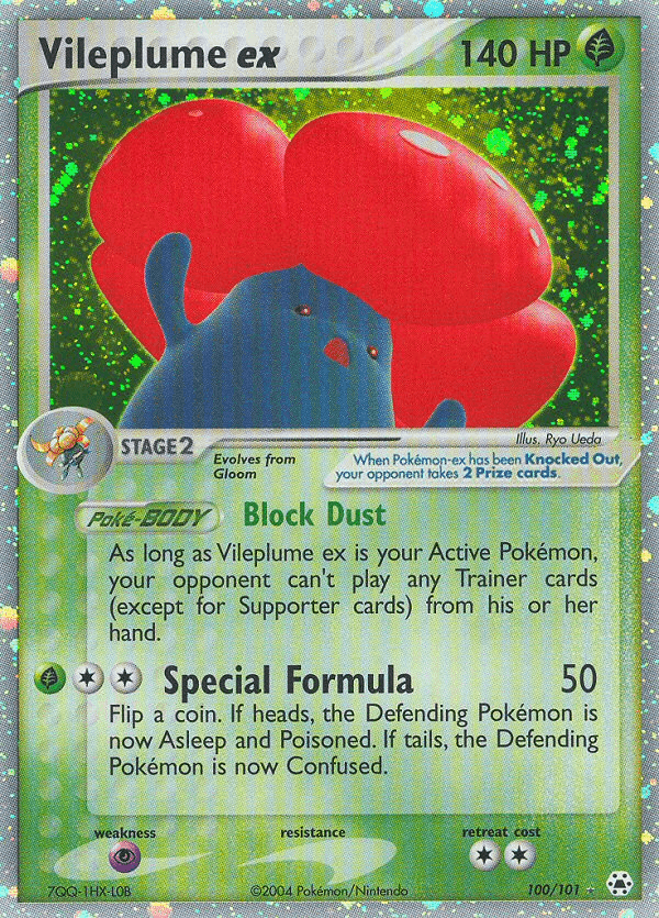 Vileplume ex: Hidden Legends