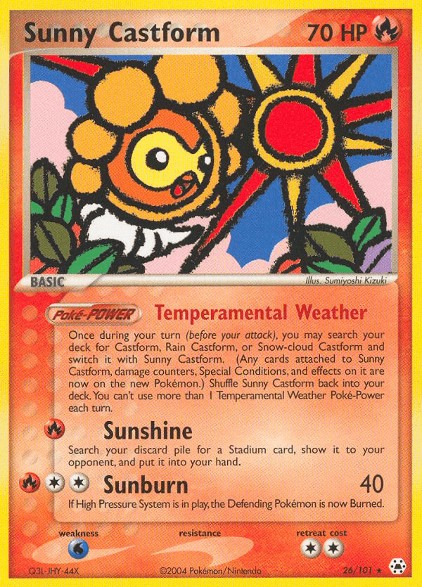 Sunny Castform: Hidden Legends