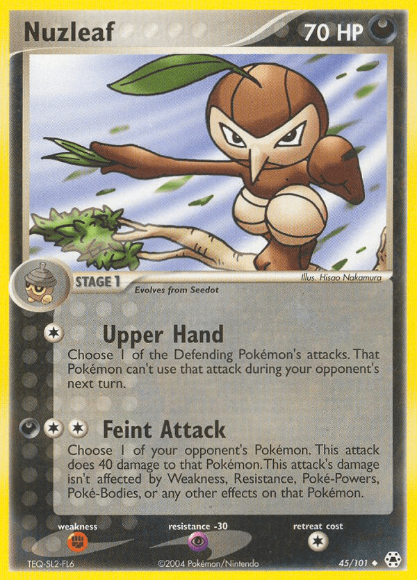 Nuzleaf: Hidden Legends