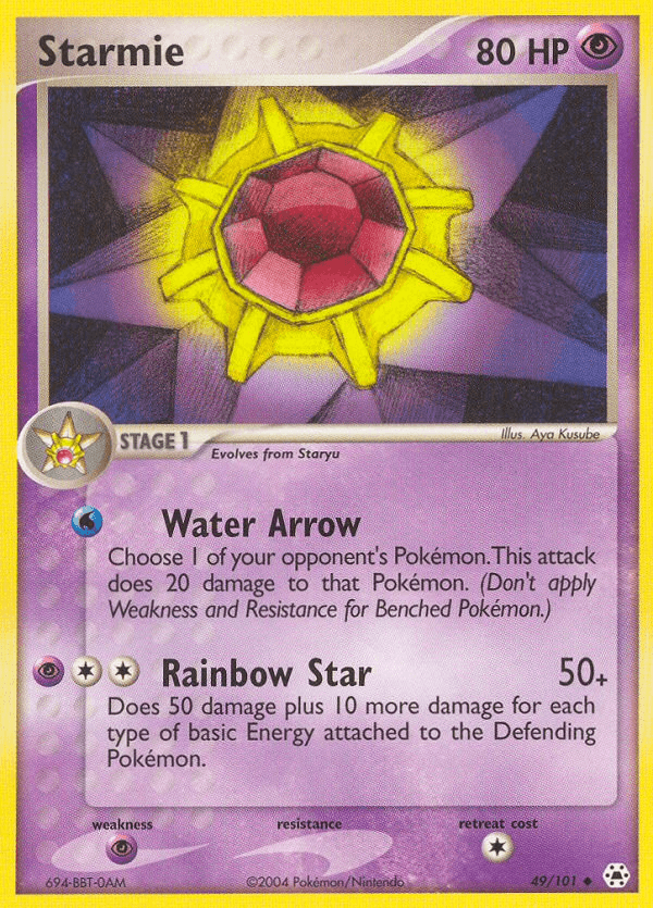 Starmie: Hidden Legends