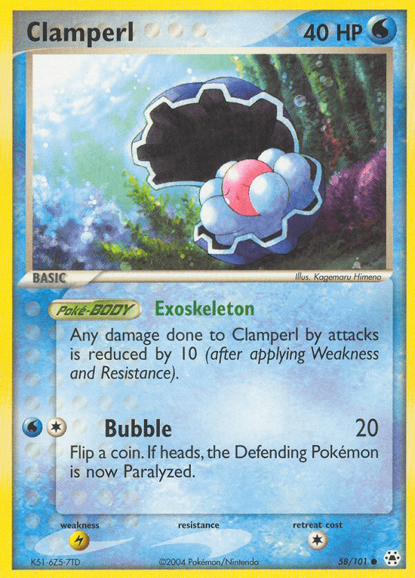 Clamperl: Hidden Legends