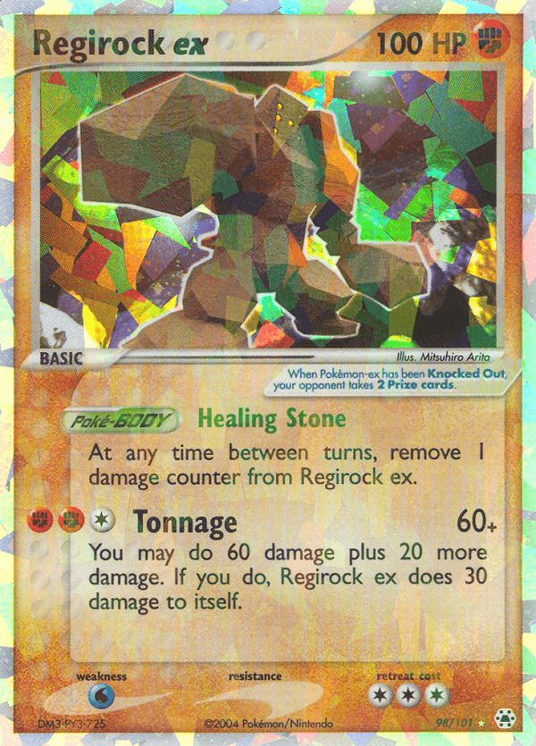 Regirock ex: Hidden Legends