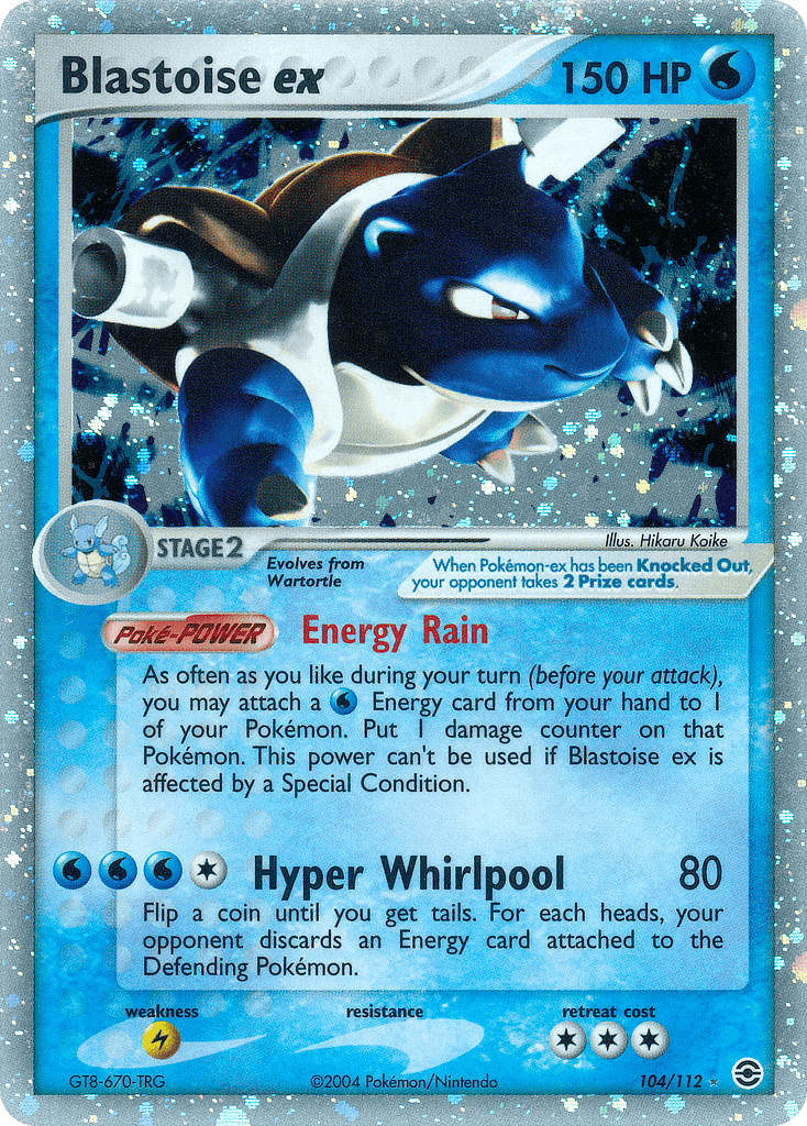 Blastoise ex: FireRed & LeafGreen