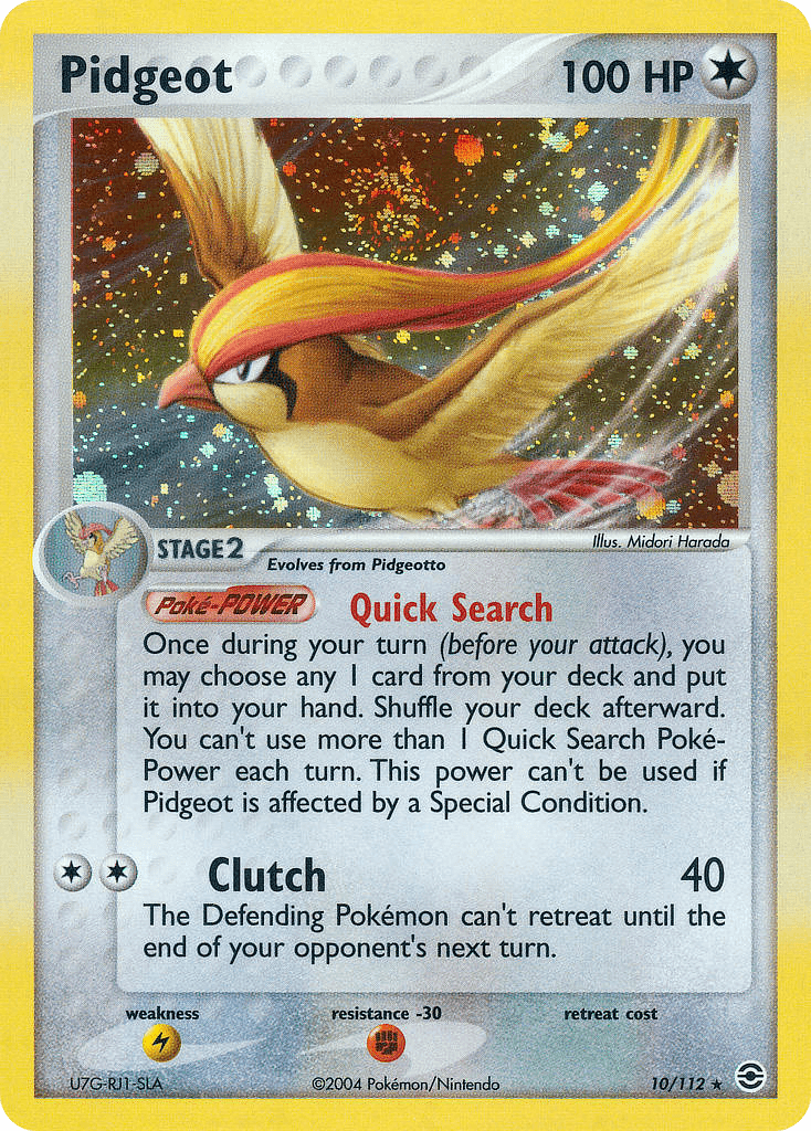 Pidgeot: FireRed & LeafGreen