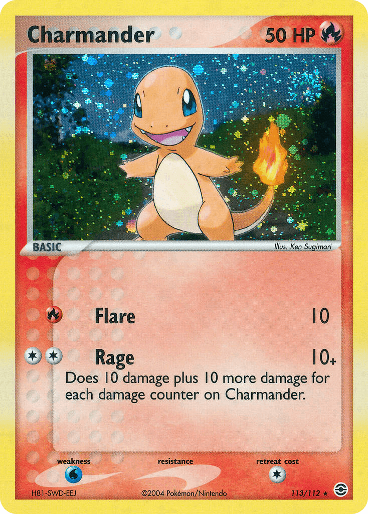 Charmander: FireRed & LeafGreen