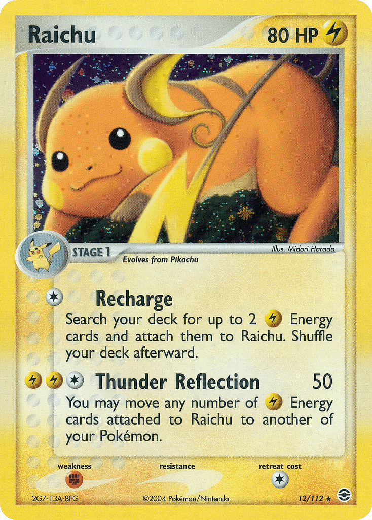 Raichu: FireRed & LeafGreen