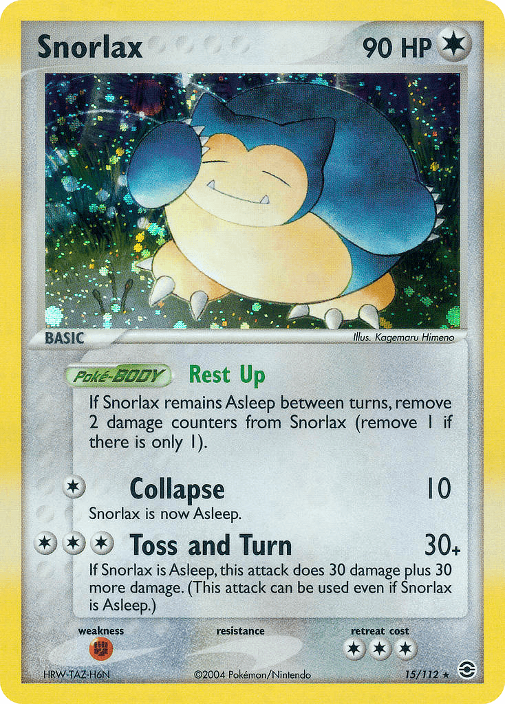 Snorlax: FireRed & LeafGreen