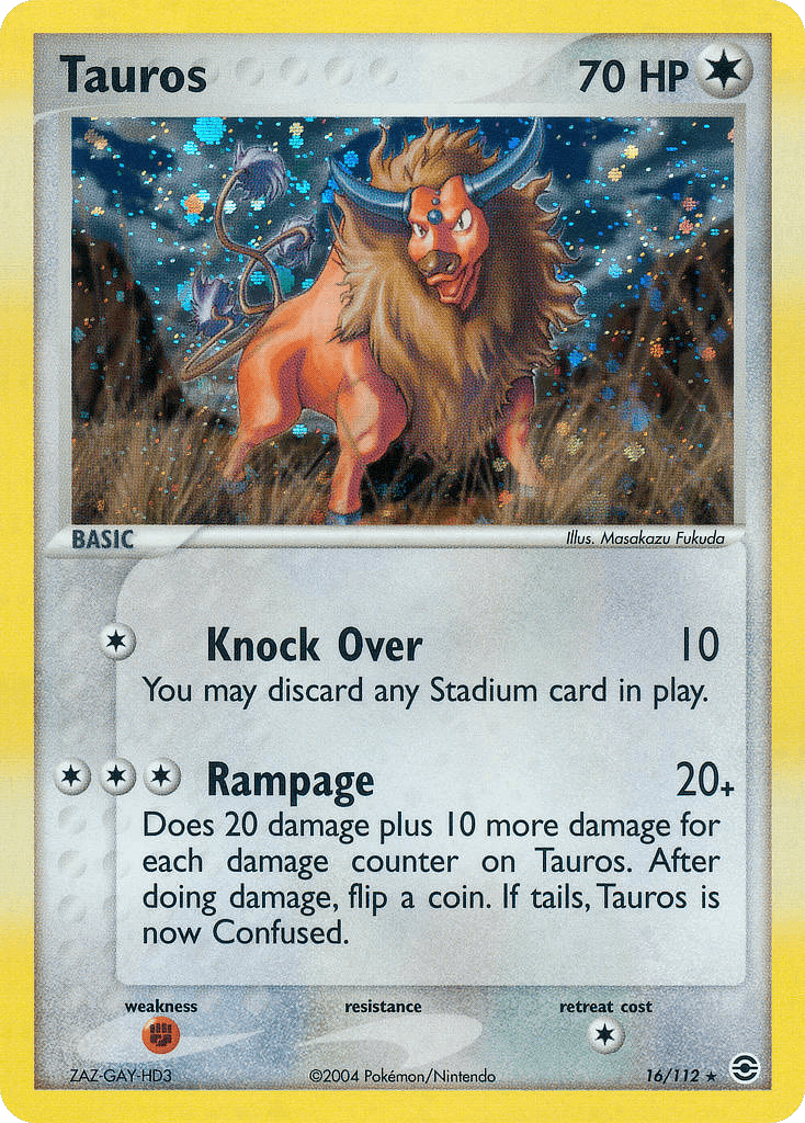 Tauros: FireRed & LeafGreen