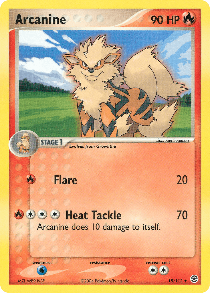 Arcanine: FireRed & LeafGreen