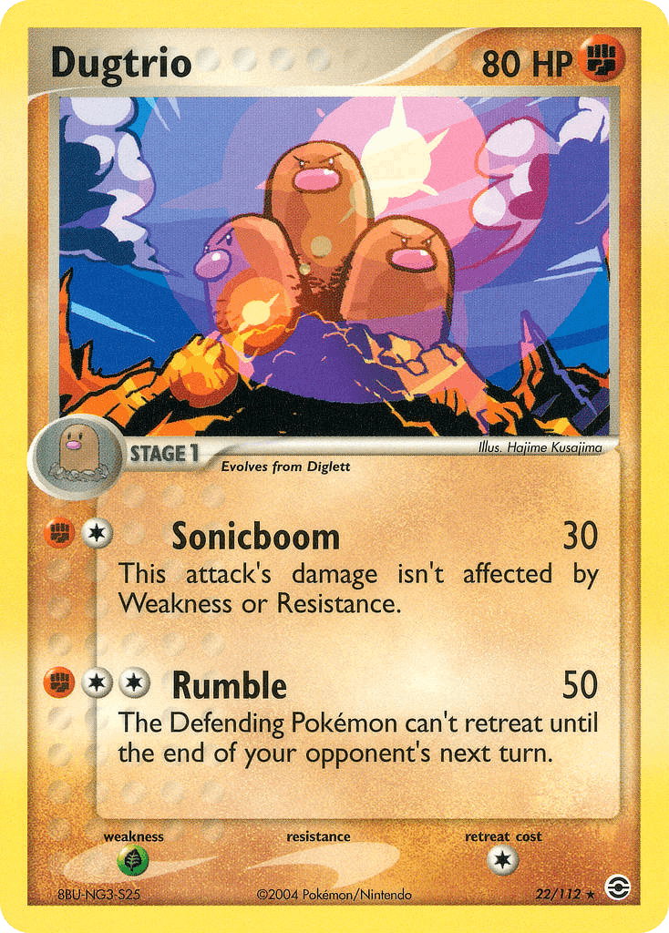 Dugtrio: FireRed & LeafGreen