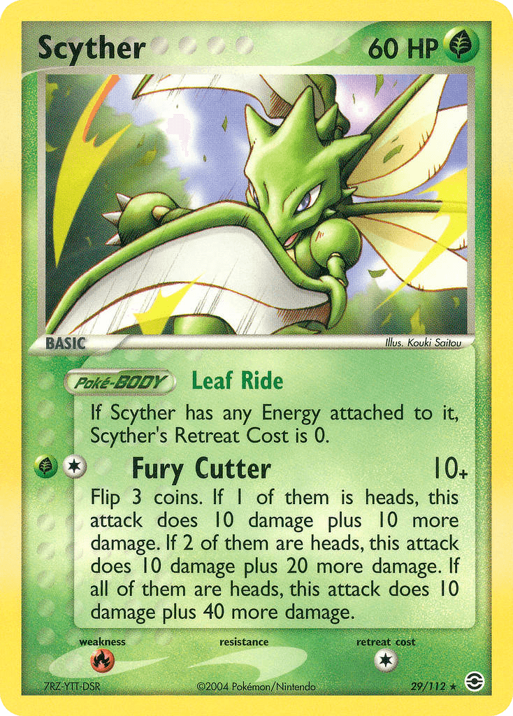 Scyther: FireRed & LeafGreen