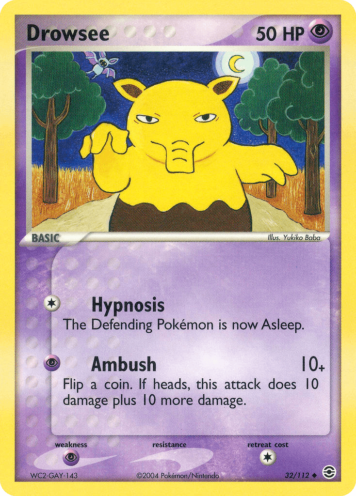 Drowzee: FireRed & LeafGreen
