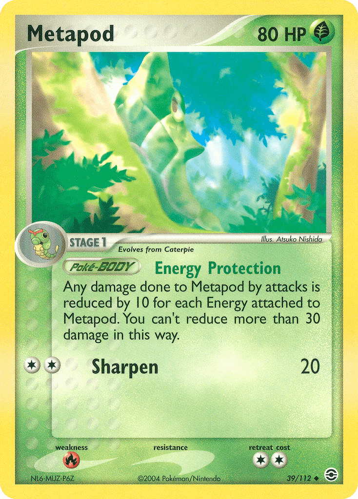 Metapod: FireRed & LeafGreen